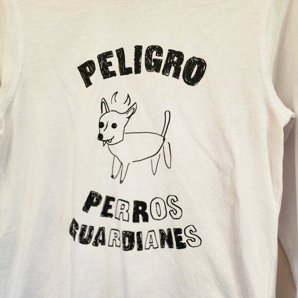 Opening Ceremony Perligro Perros Gurdianes T-Shirt Unisex Adult XS Casual Urban - Picture 10 of 16